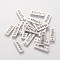 Non-Tarnish 304 Stainless Steel Pendants, Inspirational Message Pendants, Rectangle with Word Hope, Stainless Steel Color, 17x6x1mm, Hole: 1.5mm