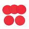 Spot Markers Carpet Markers, Sitting Spots Nylon Hook and Loop, Red, 100x2mm