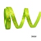 Easter Theme Polyester Satin Ribbon, Single Face Printed Ribbon, Flat, Green Yellow, Polka Dot Pattern, 3/8 inch(9mm), 10 yards/roll