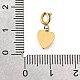 Подвесные украшения из нержавеющей стали 304 в форме сердца STAS-H202-12G-03-3