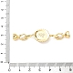 Застежки-пряжки из натуральной латуни с тигровым глазом KK-U059-40G-02-3