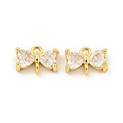 Латунные подвески из прозрачного кубического циркония KK-B096-04G