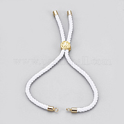Изготовление браслетов из хлопка KK-F758-03L-G