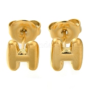 Серьги-гвоздики из нержавеющей стали 304 EJEW-I316-01G-H