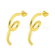 Серьги из нержавеющей стали 304 EJEW-R161-03G
