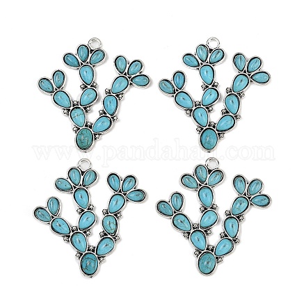 Синтетические бирюзовые подвески FIND-C068-20AS-1