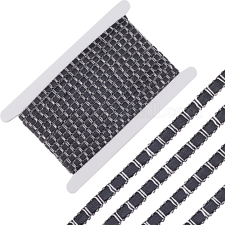 Шнур из кожи и полиэстера OCOR-GF0002-81B-1
