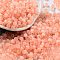 Glass Seed Beads, Imitation Cat Eye, Rondelle, PeachPuff, 4x3.3mm, Hole: 1.4mm