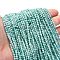 Natural Amazonite Beads Strands, Round, 3.5mm, Hole: 0.7mm, about 125pcs/strand, 15.35''(39cm)