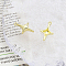 Alloy Pendants, Golden, Star, 19x12mm
