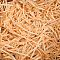 6 Sets Paper Shred Filler, for Gift Wrapping & Easter Basket Filling, BurlyWood, 3x0.1mm, 30g/set