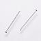 Tarnish Resistant 304 Stainless Steel Flat Head Pins, Stainless Steel Color, 20x0.7mm, 21 Gauge, Head: 1.5mm