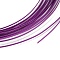5M Aluminum Wire, Flat, for DIY Craft, Dark Orchid, 1x0.3mm, about 16.40 Feet(5m)/Roll