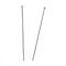 Tarnish Resistant 304 Stainless Steel Flat Head Pins, Stainless Steel Color, 35x0.7mm, Head: 1.5mm