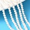 Natural Cultured Freshwater Pearl Beads Strands, Potato, Grade 2A++, Snow, 4~5mm, Hole: 0.6mm, about 84~87pcs/strand, 14.09''~14.96''(35.8~38cm)