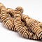 Natural Picture Jasper Graduated Beads Strands, Disc/Flat Round, 8~21x3~4.5mm, Hole: 1mm, about 133~139pcs/strand, 23 inch
