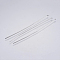 Tarnish Resistant 304 Stainless Steel Flat Head Pins, Stainless Steel Color, 70x0.7mm, Head: 1.5mm