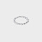 Stainless Steel Bamboo Joint Ring, Non-fading Fashion Ring, Stainless Steel Color, US Size 7(17.3mm)