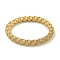 Ion Plating(IP) Adjustable 304 Stainless Steel Twist Spring Wire Bracelets, Golden, 3/8 inch(0.87cm), Inner Diameter: 2-1/8 inch(5.3cm)