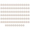 Golden Plated Enamel Alloy Charms, Enamelled Sequins, Flat Round, White, Letter.F, 14x12x2mm, Hole: 1.5mm, 100pcs/Box