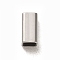 Non-Tarnish 304 Stainless Steel Beads, Rectangle, Stainless Steel Color, 10x5x5mm, Hole: 4x4mm