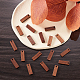 Подвески из орехового дерева 20шт WOOD-CJ0001-25-6