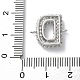 Латунные микро-паве кубические цирконии буквы соединения KK-I717-04D-P-3