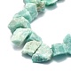 Необработанные грубые нити из натурального амазонита G-E576-29-3