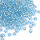 Серебряные подкладке стекло бисер SEED-Q025-1.5mm-C05-2