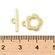 Застежка тоггл из сплава FIND-B047-07G-4