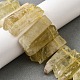 Естественный лимонный кварц нитей бисера G-S386-D20-1
