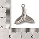 Подвески из нержавеющей стали 304 с защитой от потускнения STAS-M075-19P-3