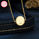 Золотые кулоны из стерлингового серебра 925 пробы SZ6365-5-1