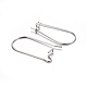 Фурнитура для сережек-колец из нержавеющей стали 304 STAS-P223-01P-02-2