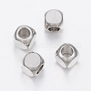 Бусины из нержавеющей стали марки 304 STAS-H426-02-4MM