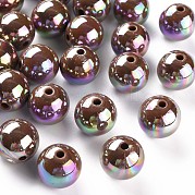 Непрозрачные акриловые бусины MACR-S370-D16mm-A17