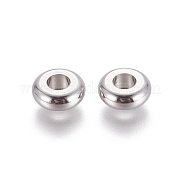 Разделительные бусины из нержавеющей стали 304 STAS-F205-02P-D