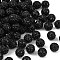Polymer Clay Rhinestone Beads, Grade A, Round, PP15, Jet, 12mm, Hole: 1.8mm, PP15(2.1~2.2mm)