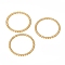 Ion Plating(IP) 304 Stainless Steel Linking Rings, Pendants Accessories, Ring Shape, Real 18K Gold Plated, 20x2mm, Inner Diameter: 16mm