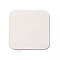 Wood Cabochons, Square, BurlyWood, 80x80x2.5mm