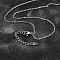 Non-Tarnish 304 Stainless Steel Cable Chain Necklace, with Lobster Claw Clasps, Stainless Steel Color, 27.5 inch(70cm), 1.6mm