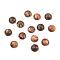 Natural Leopard Skin Jasper Cabochons, Half Round/Dome, 10x4~5mm