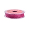 2-Ply Round Waxed Cotton Thread Cords, Import From Japan, Camellia, 0.5mm, about 21.87 Yards(20m)/Roll