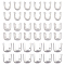 GORGECRAFT 180Pcs 3 Sizes Spiral Boning Tips for Sewing Corset Metal Boning Caps 10.5mm 11.5mm 13mm Stainless Steel Spiral Wire Tips Cover for Bodice Gown Shapewear Support Strips Accessories DIY