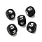 20Pcs Black Cube Letter Silicone Beads 12x12x12mm Square Dice Alphabet Beads with 2mm Hole Spacer Loose Letter Beads for Bracelet Necklace Jewelry Making, Letter.S, 12mm, Hole: 2mm