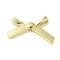 Rack Plating Alloy Beads, Cadmium Free & Nickel Free & Lead Free, Bowknot, Golden, 12x19.5x2.5mm, Hole: 1.4mm