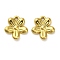 304 Stainless Steel Pendants, Golden, Flower, 12x11.5x2.5mm, Hole: 1.2mm