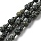 Natural Kambaba Jasper Beads Strands, Gourd, 17.5~18.5x9.5~10mm, Hole: 1.2mm, about 23~24pcs/strand, 16.14~16.34 inch(41~41.5cm)