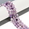 Natural Lepidolite Beads Strands, Faceted, Bicone, Double Terminated Point Prism Beads, 5x6mm, Hole: 1mm, about 41pcs/strand, 14.96''(38cm)