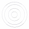 Iron Hoops, Macrame Ring, for Crafts and Woven Net/Web with Feather Supplies, Ring, 150mm